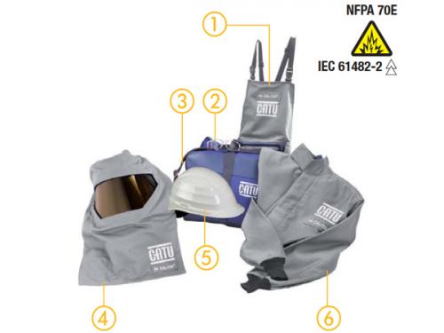 Arc flash protective kit