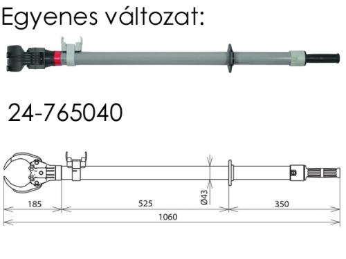 Biztosíték megfogó kezelőrúd