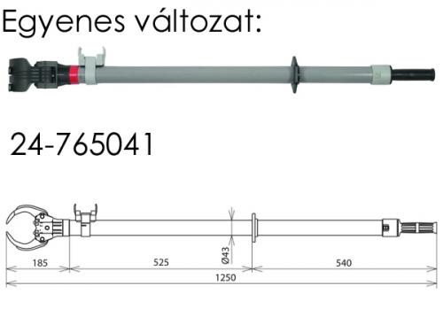 Biztosíték megfogó kezelőrúd