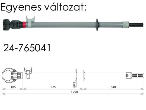 Biztosíték megfogó kezelőrúd