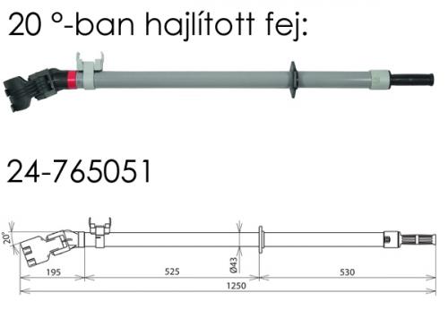 Biztosíték megfogó kezelőrúd