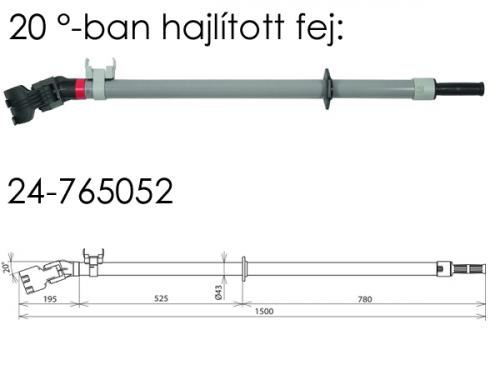 Biztosíték megfogó kezelőrúd