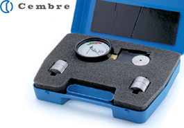 Pressure test device