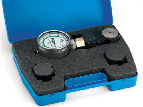 Pressure test device