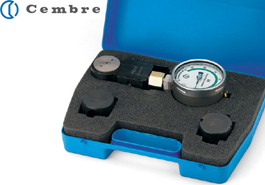 Pressure test device