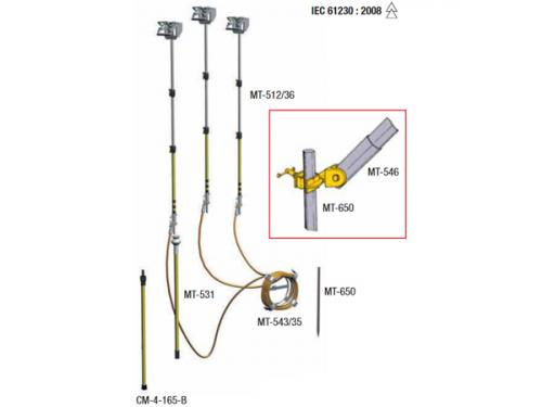 Short-circuiting system for MV networks