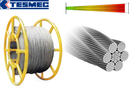 High resistance steel rope