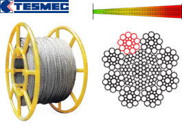 High resistance steel rope