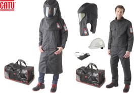 Arc-fault protective JACKET AND TROUSERS