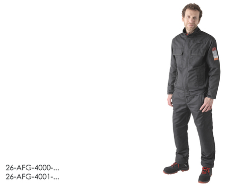 Arc-fault protective JACKET AND TROUSERS