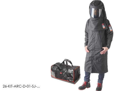 Arc-fault protective JACKET AND TROUSERS