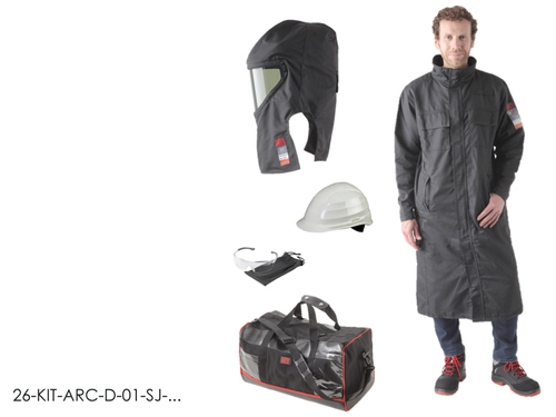 Arc-fault protective JACKET AND TROUSERS