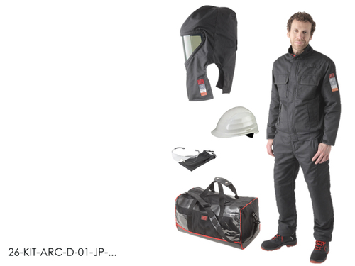 Arc-fault protective JACKET AND TROUSERS